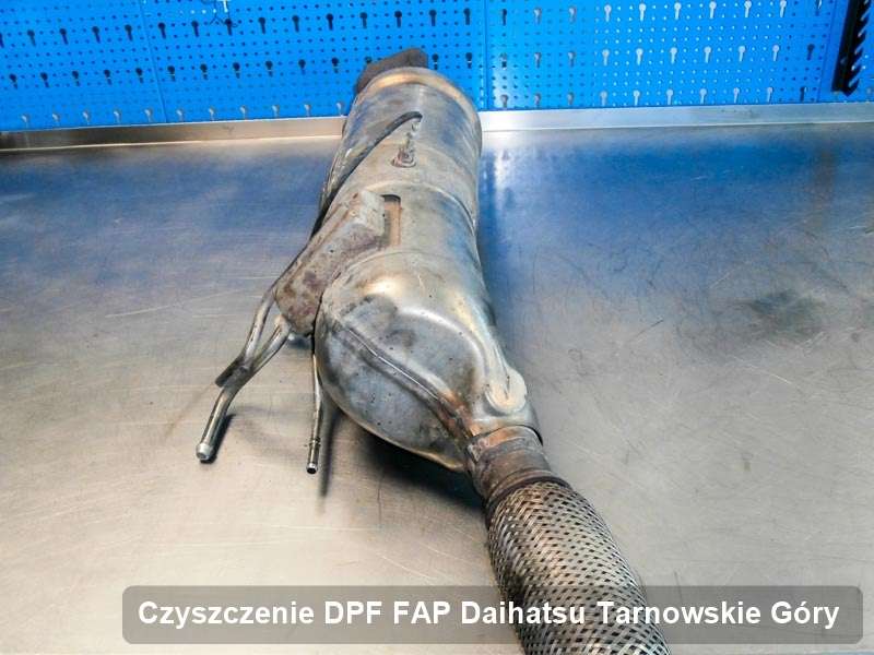 Filtr cząstek stałych DPF I FAP do samochodu marki Daihatsu w Tarnowskich Górach zregenerowany na odpowiedniej maszynie, gotowy do montażu
