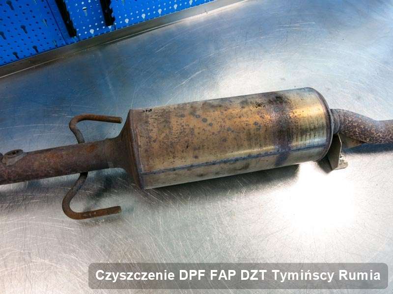 Filtr cząstek stałych DPF I FAP do samochodu marki DZT Tymińscy w Rumi naprawiony w dedykowanym urządzeniu, gotowy do wysyłki