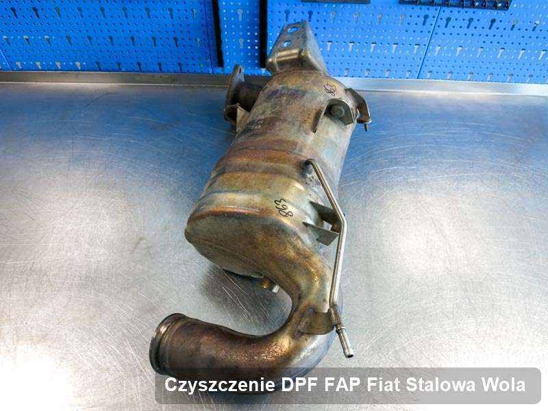 Filtr cząstek stałych DPF do samochodu marki Fiat w Stalowej Woli wypalony w dedykowanym urządzeniu, gotowy do zamontowania