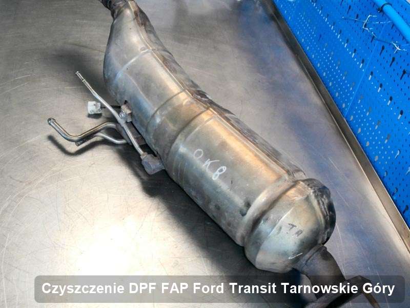 Filtr FAP do samochodu marki Ford Transit w Tarnowskich Górach wyremontowany na specjalistycznej maszynie, gotowy spakowania