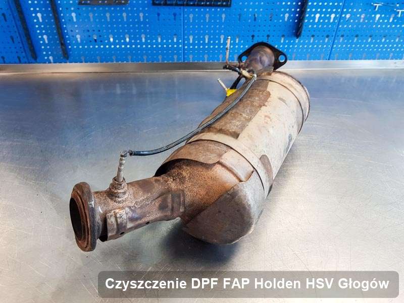 Filtr DPF do samochodu marki Holden (HSV) w Głogowie oczyszczony na specjalnej maszynie, gotowy do wysyłki