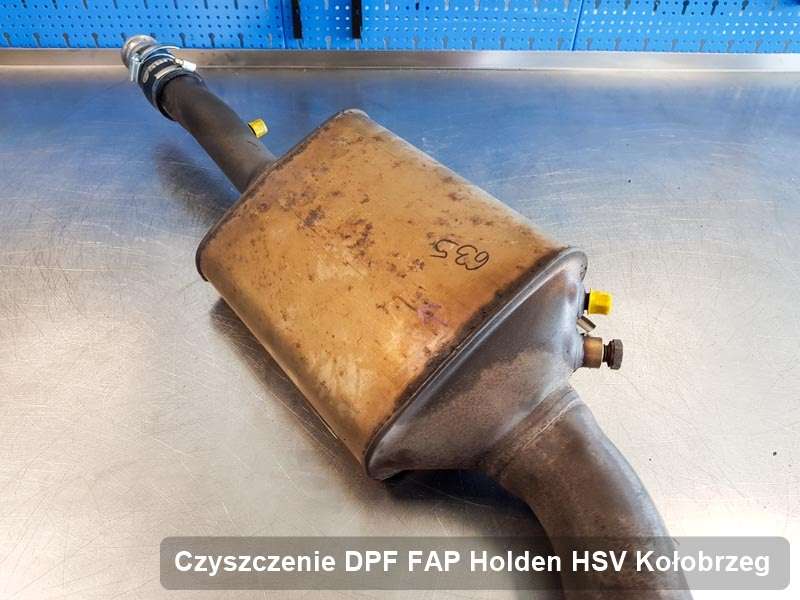 Filtr cząstek stałych DPF I FAP do samochodu marki Holden (HSV) w Kołobrzegu wypalony na dedykowanej maszynie, gotowy do wysyłki