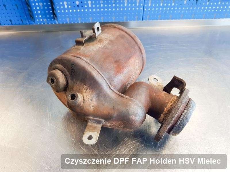 Filtr cząstek stałych DPF I FAP do samochodu marki Holden (HSV) w Mielcu wyremontowany w dedykowanym urządzeniu, gotowy spakowania