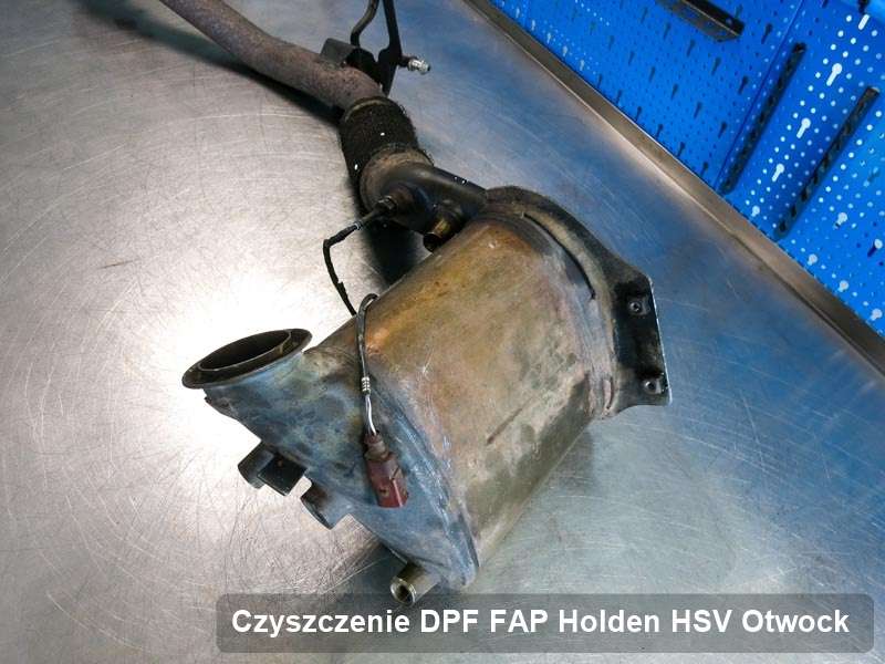 Filtr DPF i FAP do samochodu marki Holden (HSV) w Otwocku wyremontowany w dedykowanym urządzeniu, gotowy spakowania