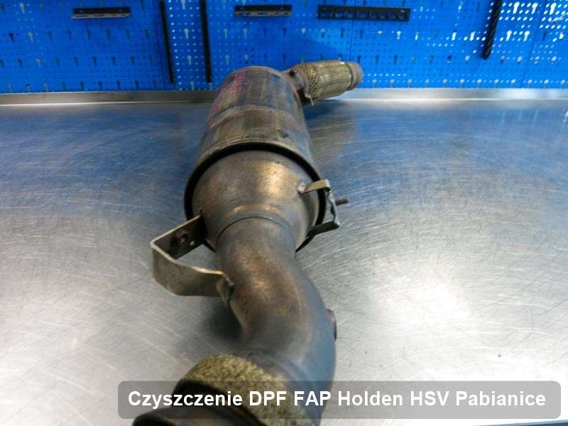 Filtr DPF do samochodu marki Holden (HSV) w Pabianicach zregenerowany w specjalistycznym urządzeniu, gotowy spakowania