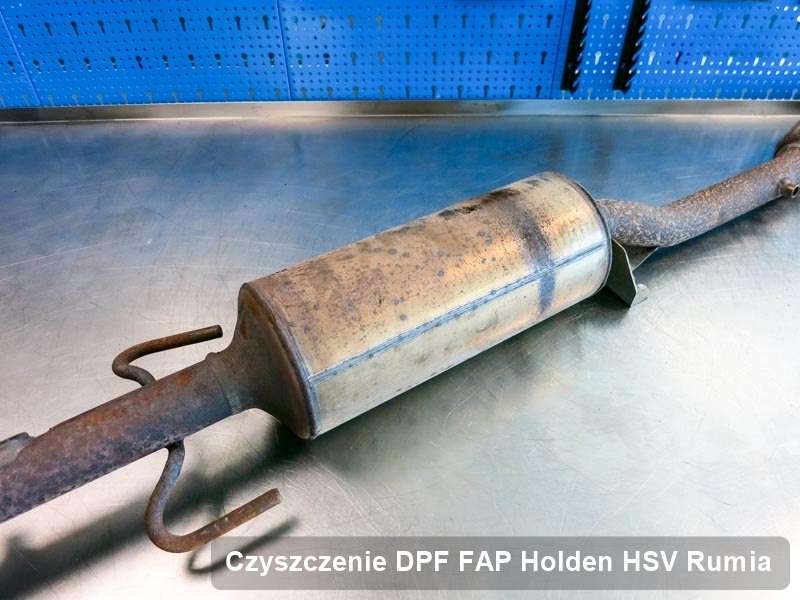 Filtr cząstek stałych DPF I FAP do samochodu marki Holden (HSV) w Rumi dopalony na specjalistycznej maszynie, gotowy spakowania