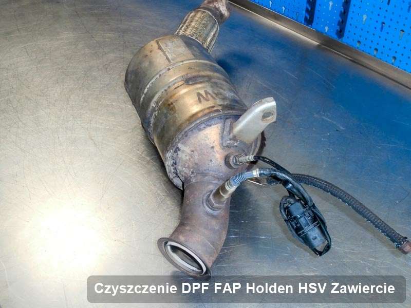 Filtr FAP do samochodu marki Holden (HSV) w Zawierciu oczyszczony w dedykowanym urządzeniu, gotowy spakowania