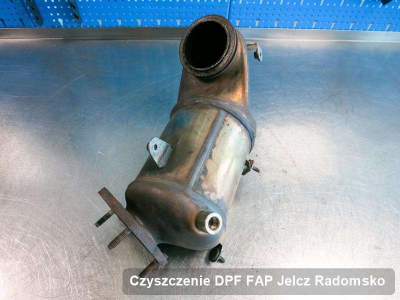 Filtr cząstek stałych DPF do samochodu marki Jelcz w Radomsku dopalony na dedykowanej maszynie, gotowy do montażu