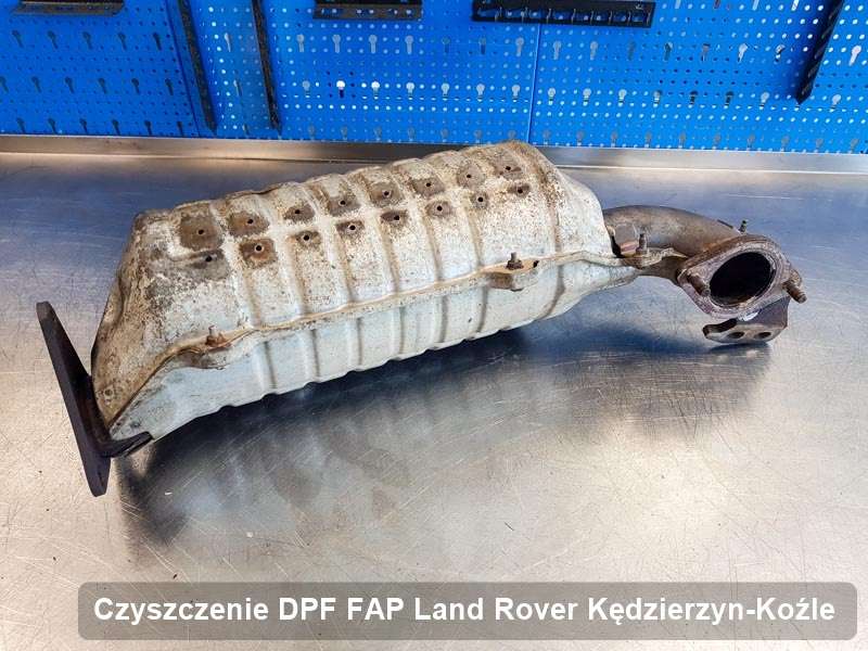 Filtr cząstek stałych DPF I FAP do samochodu marki Land Rover w Kędzierzynie-Koźlu zregenerowany na odpowiedniej maszynie, gotowy do wysyłki