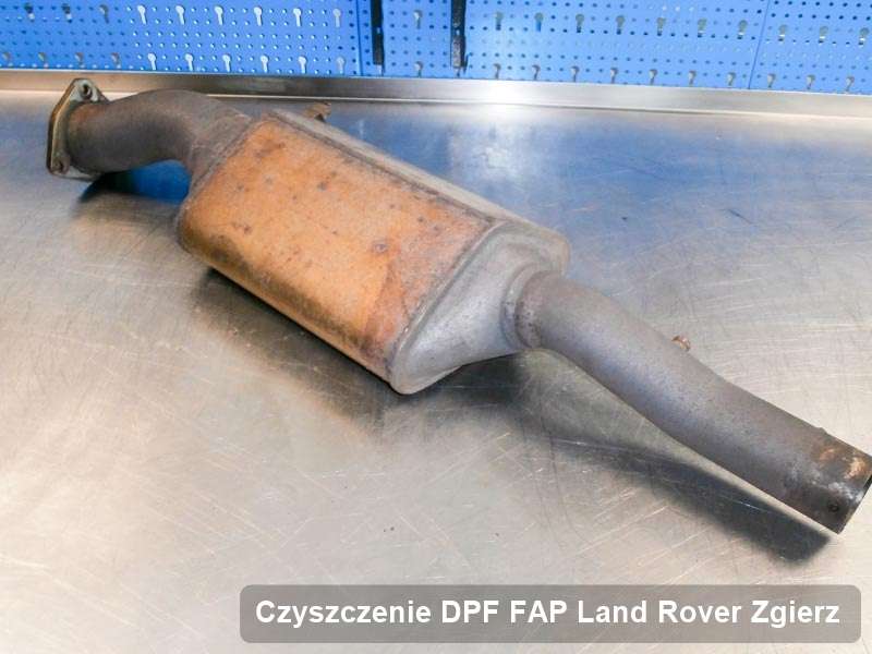 Filtr DPF układu redukcji emisji spalin do samochodu marki Land Rover w Zgierzu wyczyszczony na dedykowanej maszynie, gotowy spakowania