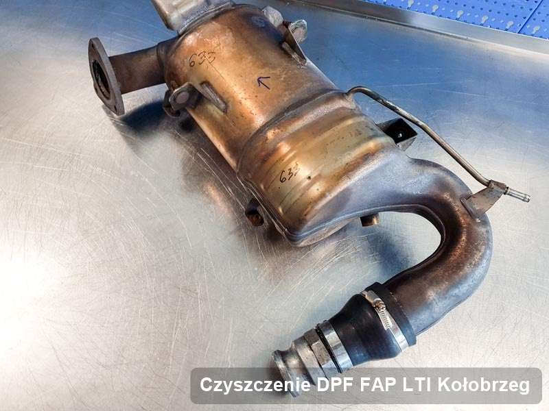 Filtr cząstek stałych DPF I FAP do samochodu marki LTI w Kołobrzegu wyczyszczony w specjalistycznym urządzeniu, gotowy do wysyłki