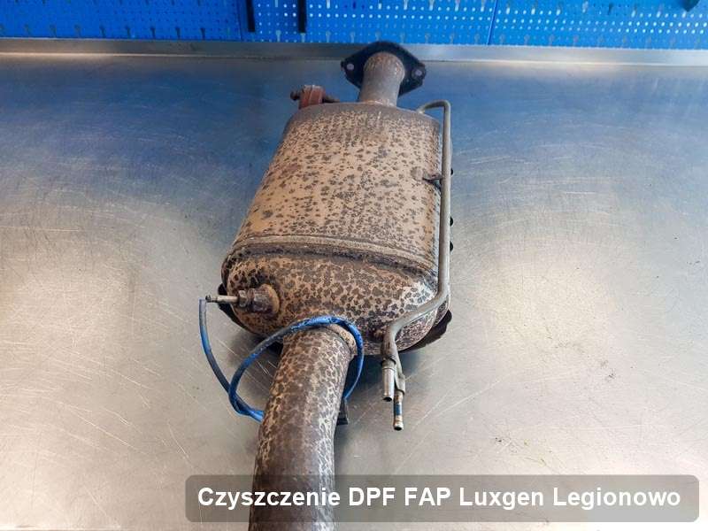 Filtr cząstek stałych DPF I FAP do samochodu marki Luxgen w Legionowie dopalony w specjalistycznym urządzeniu, gotowy do wysyłki
