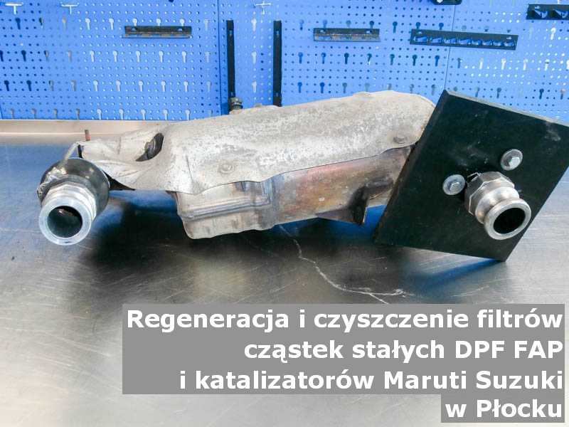 Płukany katalizator SCR marki Maruti Suzuki, w pracowni laboratoryjnej, w Płocku.