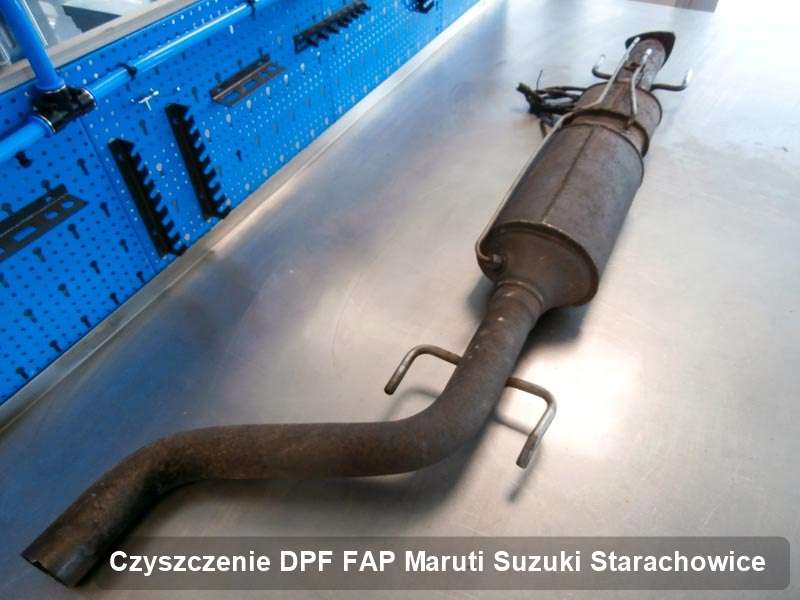 Filtr cząstek stałych FAP do samochodu marki Maruti Suzuki w Starachowicach dopalony w specjalnym urządzeniu, gotowy do instalacji