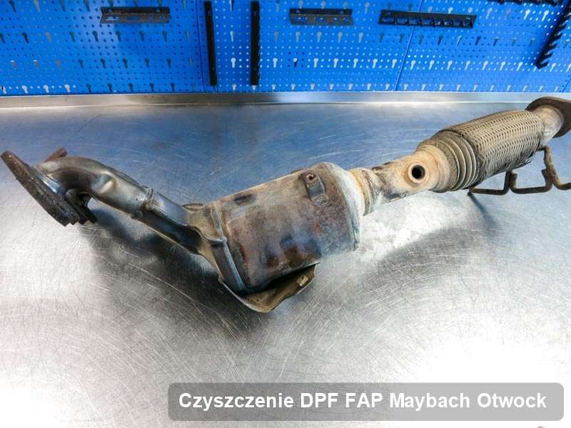 Filtr DPF do samochodu marki Maybach w Otwocku wyczyszczony w specjalistycznym urządzeniu, gotowy spakowania