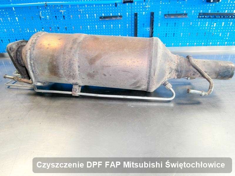 Filtr cząstek stałych FAP do samochodu marki Mitsubishi w Świętochłowicach oczyszczony na odpowiedniej maszynie, gotowy spakowania