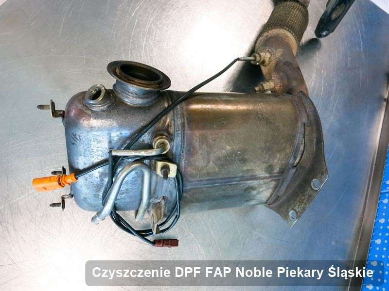 Filtr FAP do samochodu marki Noble w Piekarach Śląskich wypalony w dedykowanym urządzeniu, gotowy do zamontowania