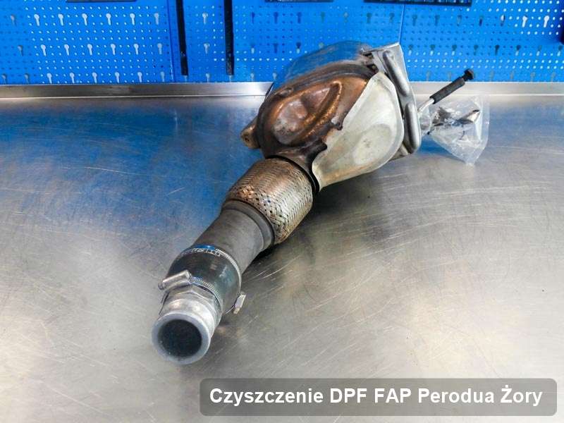 Filtr cząstek stałych DPF do samochodu marki Perodua w Żorach wypalony w dedykowanym urządzeniu, gotowy do wysyłki