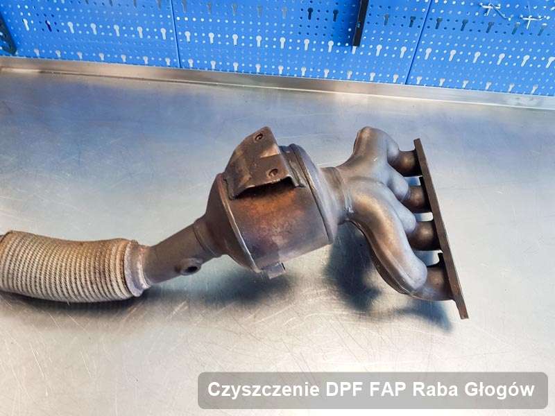 Filtr cząstek stałych DPF I FAP do samochodu marki Raba w Głogowie dopalony na dedykowanej maszynie, gotowy do montażu