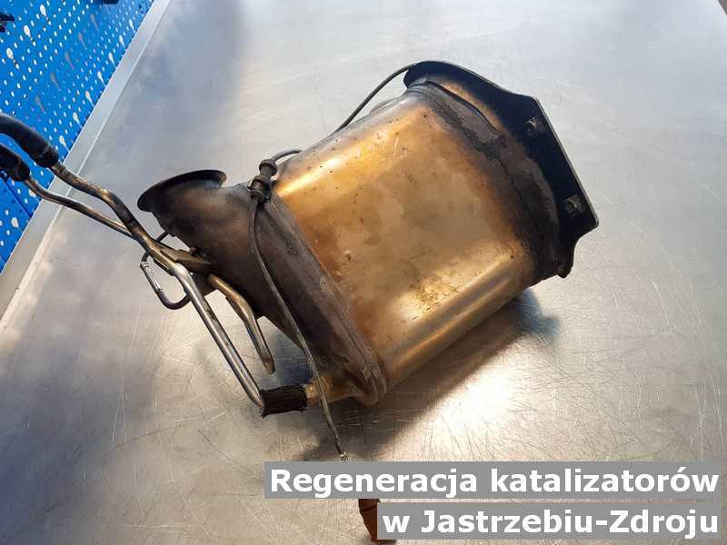Konwerter, katalizator w Jastrzębiu-Zdroju w laboratorium po zregenerowaniu przed wysłaniem do klienta.