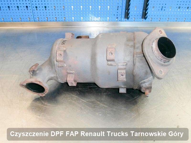 Filtr cząstek stałych FAP do samochodu marki Renault Trucks w Tarnowskich Górach wypalony w specjalistycznym urządzeniu, gotowy do wysyłki