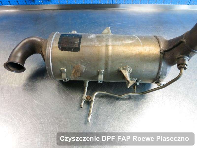 Filtr cząstek stałych DPF do samochodu marki Roewe w Piasecznie dopalony na dedykowanej maszynie, gotowy spakowania
