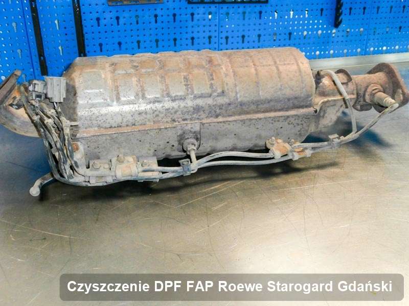 Filtr DPF układu redukcji emisji spalin do samochodu marki Roewe w Starogardzie Gdańskim wypalony w specjalnym urządzeniu, gotowy do montażu