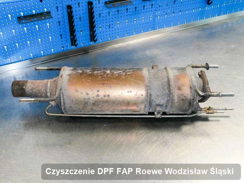 Filtr cząstek stałych FAP do samochodu marki Roewe w Wodzisławiu Śląskim dopalony na specjalistycznej maszynie, gotowy spakowania