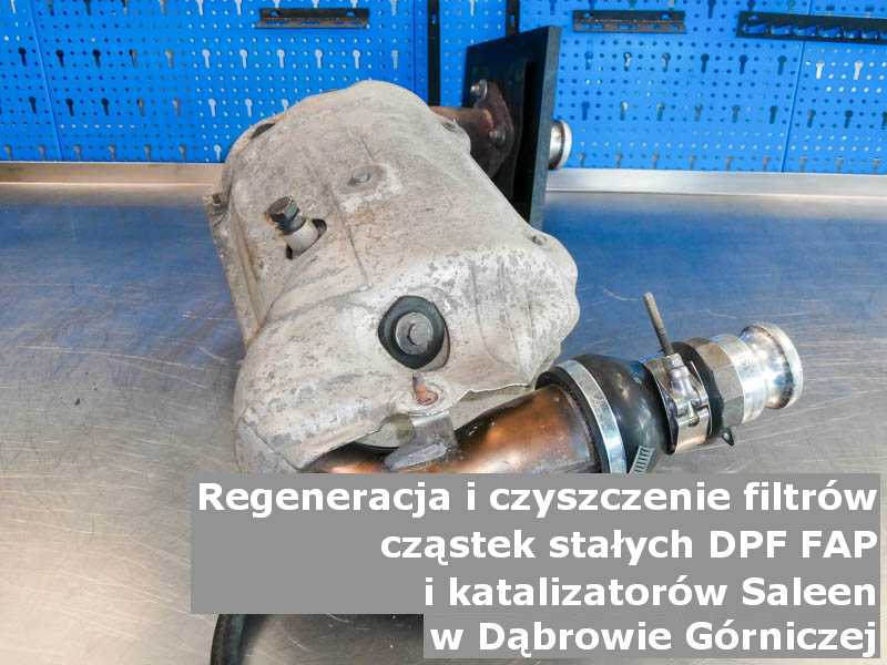 Regenerowany katalizator SCR marki Saleen, w specjalistycznej pracowni, w Dąbrowie Górniczej.