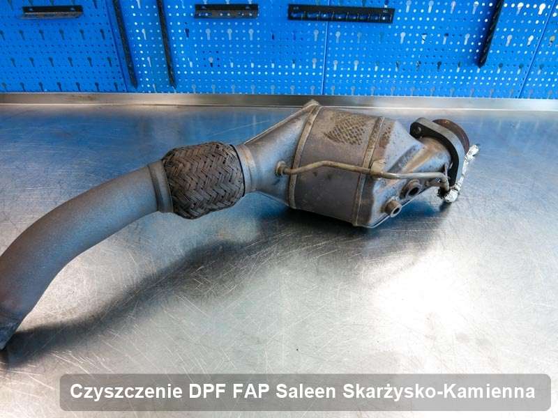 Filtr DPF i FAP do samochodu marki Saleen w Skarżysku-Kamiennej dopalony w specjalnym urządzeniu, gotowy do zamontowania