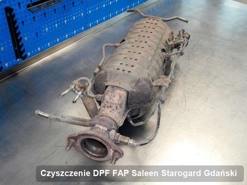 Filtr cząstek stałych DPF do samochodu marki Saleen w Starogardzie Gdańskim wypalony w specjalnym urządzeniu, gotowy spakowania