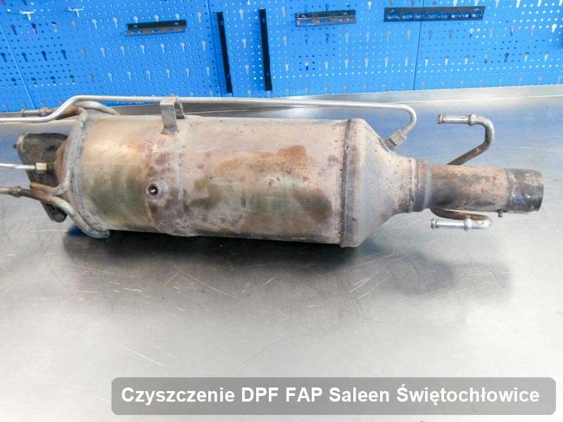 Filtr cząstek stałych DPF I FAP do samochodu marki Saleen w Świętochłowicach wypalony na specjalistycznej maszynie, gotowy do montażu