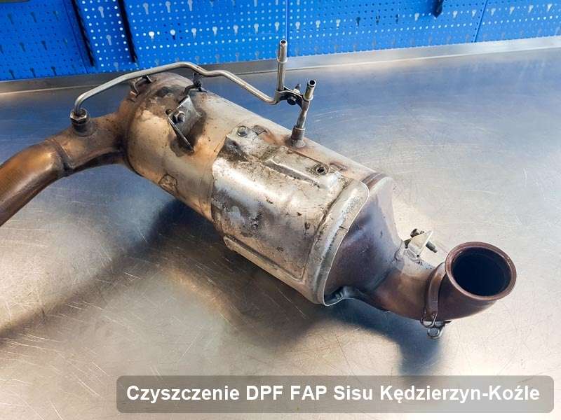 Filtr DPF i FAP do samochodu marki Sisu w Kędzierzynie-Koźlu zregenerowany w specjalistycznym urządzeniu, gotowy do instalacji
