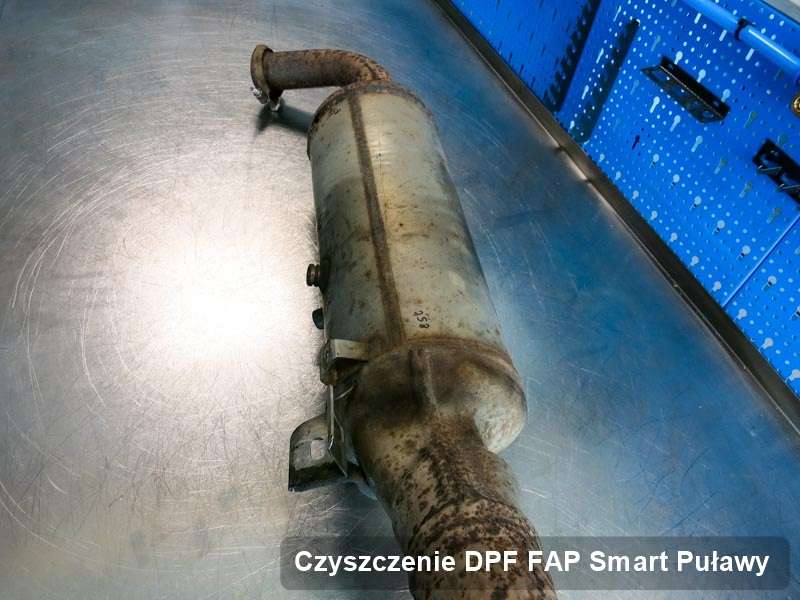 Filtr DPF układu redukcji emisji spalin do samochodu marki Smart w Puławach oczyszczony na specjalnej maszynie, gotowy do wysyłki
