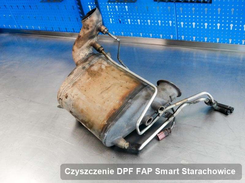 Filtr cząstek stałych DPF do samochodu marki Smart w Starachowicach naprawiony w dedykowanym urządzeniu, gotowy do wysyłki