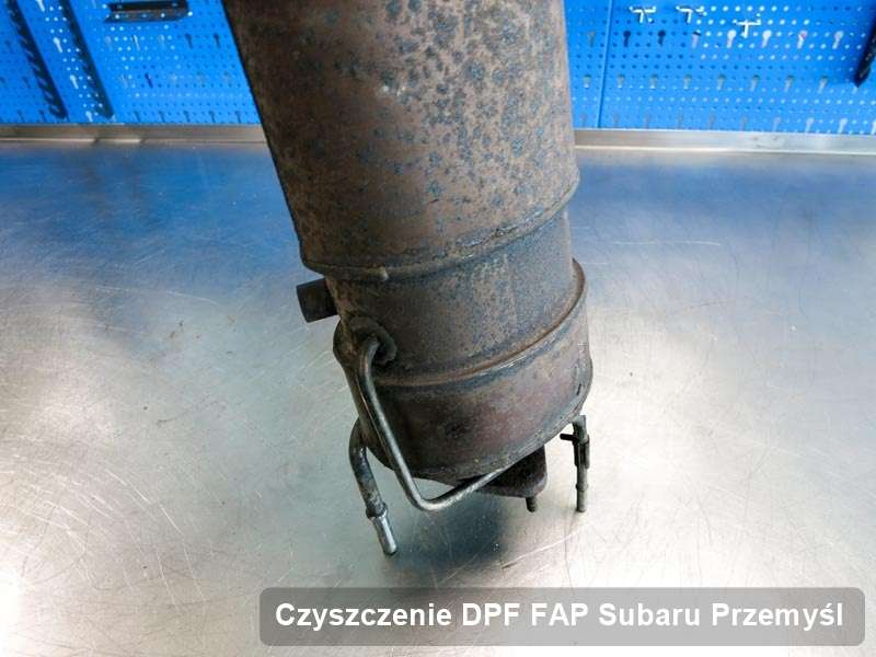 Filtr DPF i FAP do samochodu marki Subaru w Przemyślu wyremontowany na specjalistycznej maszynie, gotowy do montażu