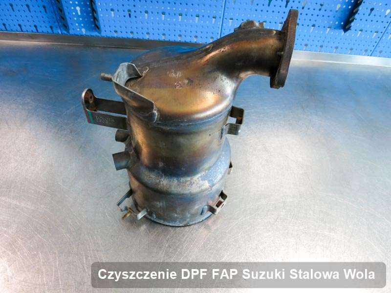 Filtr cząstek stałych DPF I FAP do samochodu marki Suzuki w Stalowej Woli dopalony w specjalnym urządzeniu, gotowy do instalacji