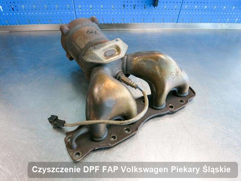 Filtr cząstek stałych FAP do samochodu marki Volkswagen w Piekarach Śląskich oczyszczony w dedykowanym urządzeniu, gotowy do instalacji