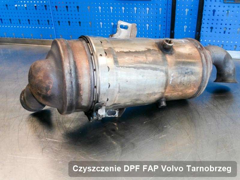 Filtr cząstek stałych DPF I FAP do samochodu marki Volvo w Tarnobrzegu zregenerowany w dedykowanym urządzeniu, gotowy spakowania