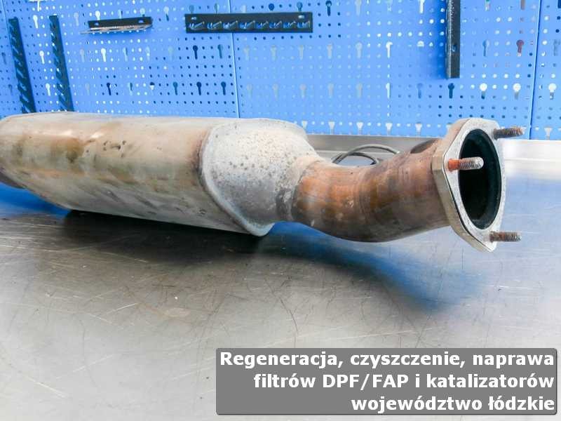 Filtr DPF FAP, katalizator w województwie łódzkim, po czyszczeniu, naprawie, regeneracji.