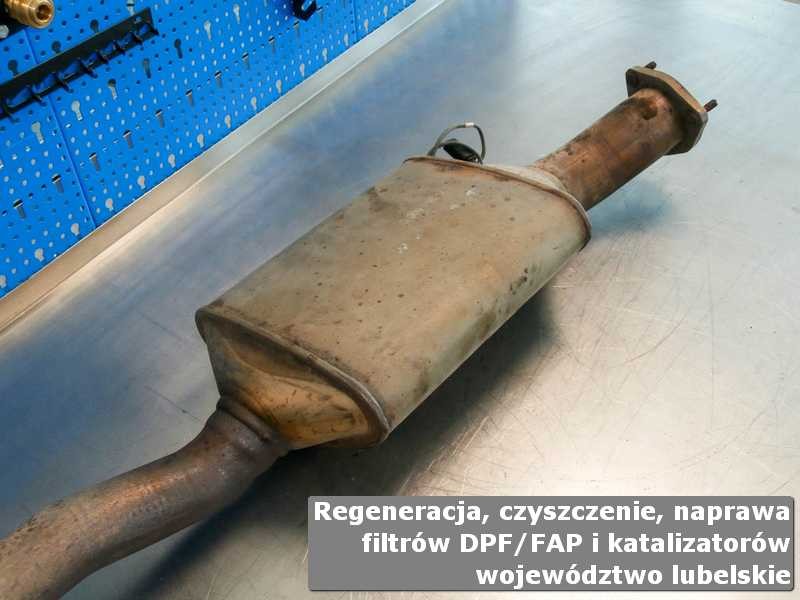 Filtr DPF FAP, katalizator w województwie lubelskim, po czyszczeniu, naprawie, regeneracji.