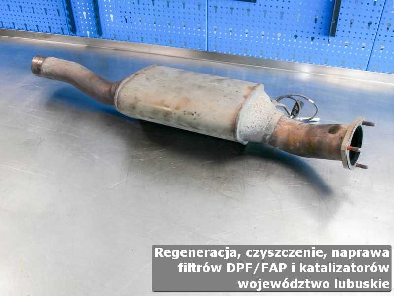 Filtr DPF FAP, katalizator w województwie lubuskim, po czyszczeniu, regeneracji, naprawie