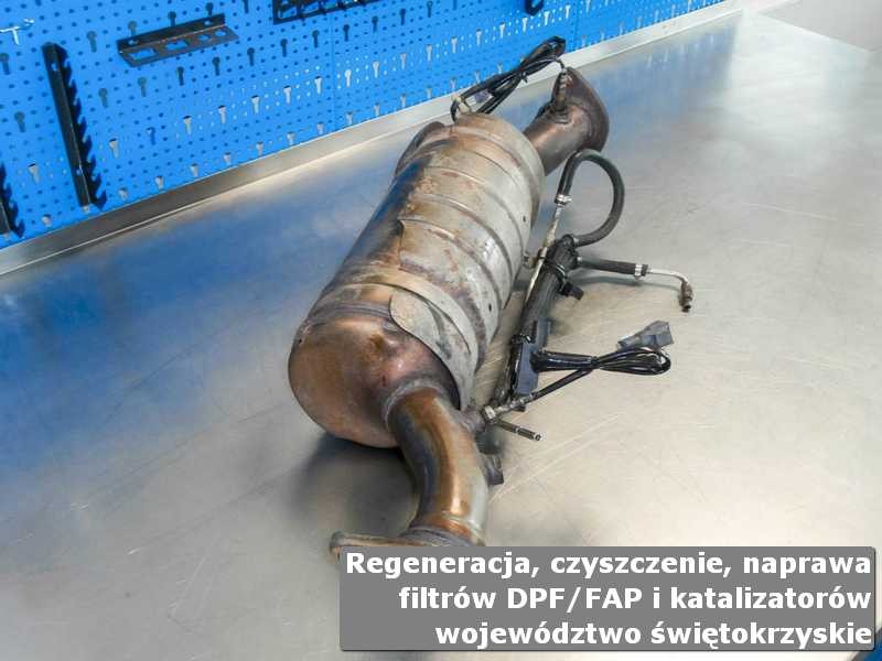 Katalizator, filtr DPF FAP w województwie świętokrzyskim, po regeneracji, czyszczeniu, naprawie.