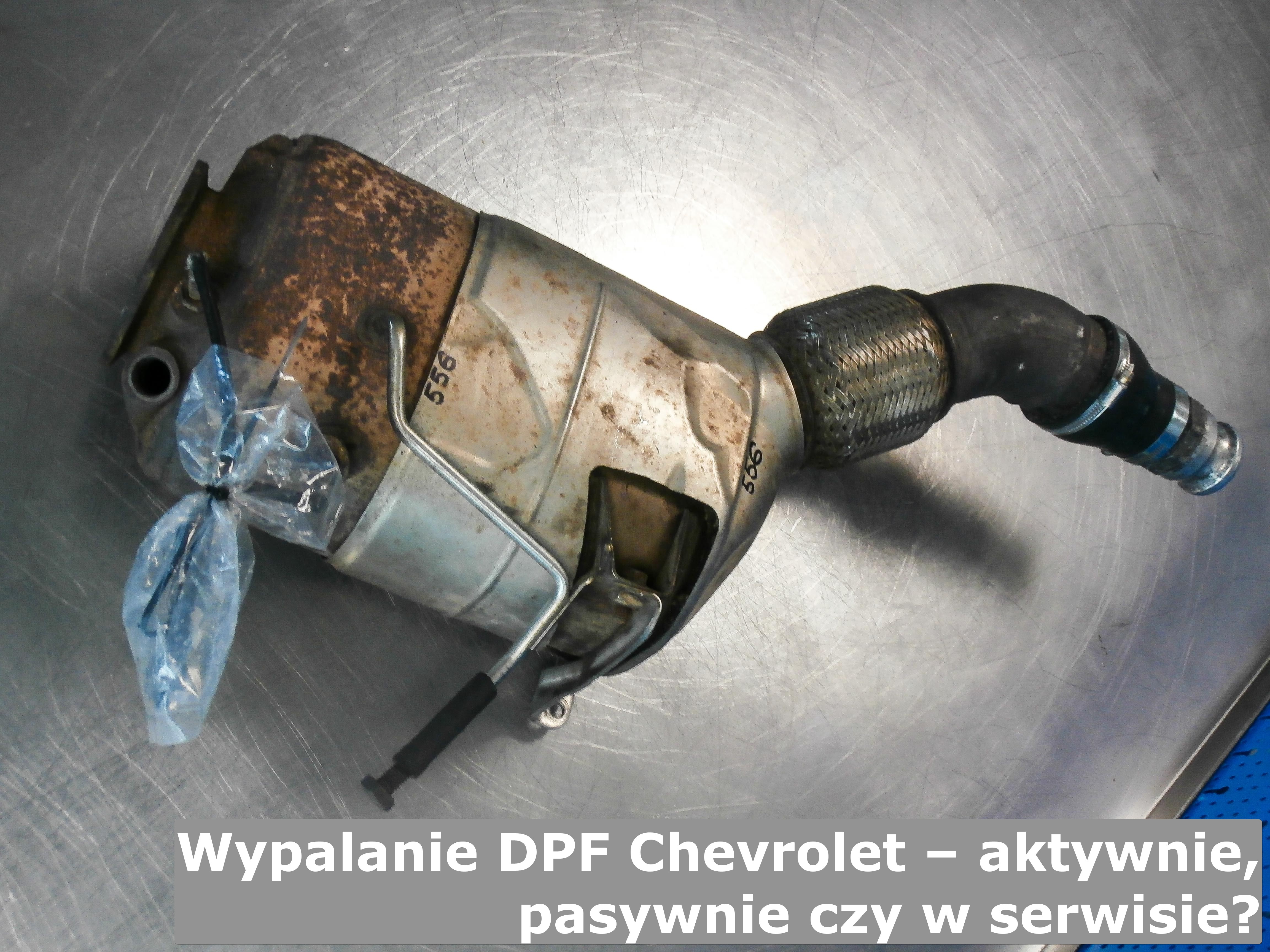 Wypalanie DPF Chevrolet część 17 filtrydpffap.pl