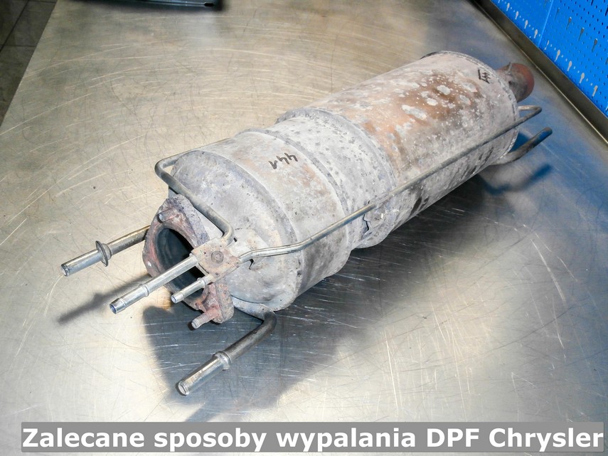 Wypalanie DPF Chrysler część 22 filtrydpffap.pl